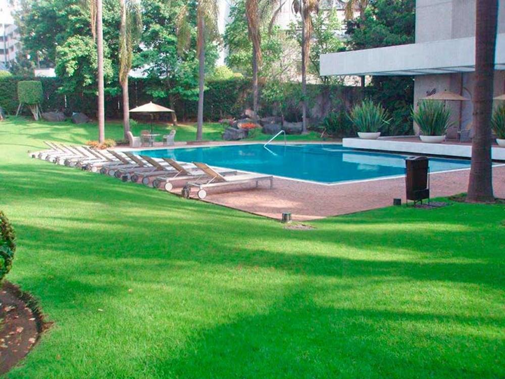 Royal Pedregal Hotell Mexico by Eksteriør bilde The swimming pool at the hotel